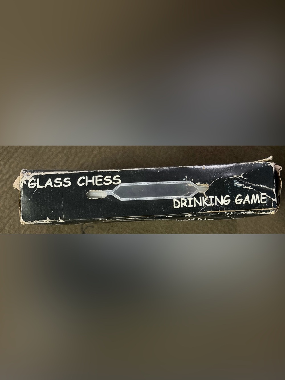 Glass Chess Drinking Game Set. - Picture 2 of 5